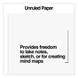 A Picture of product UNV-46500 Universal® Loose White Memo Sheets 4 x 6, Unruled, Plain 500/Pack