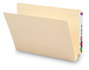 A Picture of product SMD-27275 Smead™ Heavyweight Manila End Tab Expansion Folders Straight Tabs, Legal Size, 1.5" 50/Box