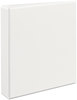 A Picture of product AVE-05404 Avery® Heavy-Duty Non Stick View Binder with DuraHinge® and Slant Rings 3 1.5" Capacity, 11 x 8.5, White, (5404)