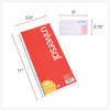 A Picture of product UNV-48003 Universal® Wirebound Message Books Two-Part Carbonless, 5 x 2.75, 4 Forms/Sheet, 400 Forms Total