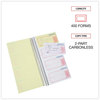 A Picture of product UNV-48003 Universal® Wirebound Message Books Two-Part Carbonless, 5 x 2.75, 4 Forms/Sheet, 400 Forms Total