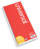 A Picture of product UNV-48003 Universal® Wirebound Message Books Two-Part Carbonless, 5 x 2.75, 4 Forms/Sheet, 400 Forms Total