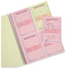 A Picture of product UNV-48005 Universal® Wirebound Message Books Two-Part Carbonless, 5.5 x 3.88, 4 Forms/Sheet, 200 Forms Total