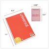 A Picture of product UNV-48005 Universal® Wirebound Message Books Two-Part Carbonless, 5.5 x 3.88, 4 Forms/Sheet, 200 Forms Total