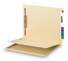 A Picture of product SMD-34220 Smead™ Fastener Folder with Divider 0.75" Expansion, 1 4 Fasteners, Letter Size, Manila Exterior, 50/Box