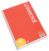 A Picture of product UNV-48005 Universal® Wirebound Message Books Two-Part Carbonless, 5.5 x 3.88, 4 Forms/Sheet, 200 Forms Total