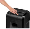 A Picture of product UNV-48114 Universal® 14-Sheet Cross-Cut Shredder 48114 Medium-Duty 14 Manual Sheet Capacity