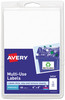 A Picture of product AVE-05454 Avery® Removable Multi-Use Labels Inkjet/Laser Printers, 4 x 6, White, 40/Pack, (5454)