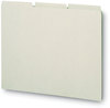 A Picture of product SMD-50334 Smead™ Recycled Blank Top Tab File Guides 1/3-Cut 8.5 x 11, Green, 100/Box