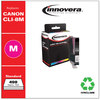 A Picture of product IVR-CLI8M Innovera® CLI8C, CLI8Y, CLI8M Inkjet Cartridge Remanufactured Magenta Ink, Replacement for (0622B002), 498 Page-Yield