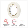 A Picture of product UNV-51334 Universal® General-Purpose Masking Tape Removable 3" Core, 18 mm x 54.8 m, Beige, 6/Pack