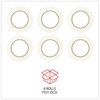 A Picture of product UNV-51334 Universal® General-Purpose Masking Tape Removable 3" Core, 18 mm x 54.8 m, Beige, 6/Pack