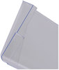 A Picture of product UNV-53682 Universal® Wall Files 3 Sections, Letter Size, 13" x 4" 14", Clear, 3/Set