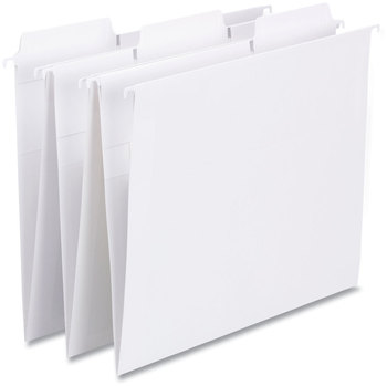 Smead™ FasTab® Hanging Folders Letter Size, 1/3-Cut Tabs, White, 20/Box