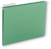 A Picture of product SMD-64022 Smead™ Color Hanging Folders with 1/3 Cut Tabs Letter Size, 1/3-Cut Green, 25/Box