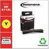 A Picture of product IVR-CN628AM Innovera® 970B-CN628AM Ink Remanufactured Yellow High-Yield Replacement for 971XL (CN628AM), 6,600 Page-Yield