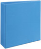 A Picture of product AVE-05601 Avery® Heavy-Duty Non Stick View Binder with DuraHinge® and Slant Rings 3 3" Capacity, 11 x 8.5, Light Blue, (5601)