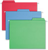 A Picture of product SMD-64053 Smead™ FasTab® Hanging Folders Letter Size, 1/3-Cut Tabs, Assorted Colors, 18/Box