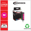 A Picture of product IVR-CNCLI221M Innovera® CNCLI221B-CNPGI220PB Ink Remanufactured Magenta Replacement for CLI-221M (2948B001), 530 Page-Yield