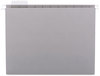 A Picture of product SMD-64063 Smead™ Colored Hanging File Folders with 1/5 Cut Tabs Letter Size, 1/5-Cut Gray, 25/Box