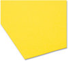 A Picture of product SMD-64069 Smead™ Colored Hanging File Folders with 1/5 Cut Tabs Letter Size, 1/5-Cut Yellow, 25/Box