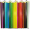 A Picture of product UNV-55324 Universal™ Woodcase Colored Pencils 3 mm, Assorted Lead and Barrel Colors, 24/Pack