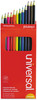 A Picture of product UNV-55324 Universal™ Woodcase Colored Pencils 3 mm, Assorted Lead and Barrel Colors, 24/Pack