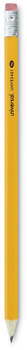 Universal™ #2 Pre-Sharpened Woodcase Pencil HB (#2), Black Lead, Yellow Barrel, 24/Pack