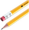 A Picture of product UNV-55402 Universal™ #2 Pre-Sharpened Woodcase Pencil HB (#2), Black Lead, Yellow Barrel, 72/Pack