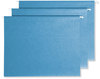 A Picture of product SMD-64210 Smead™ Colored Hanging File Folders with ProTab Kit, Letter Size, 1/3-Cut, Blue