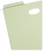 A Picture of product SMD-64224 Smead™ FasTab® TUFF® Hanging Pockets Letter Size, 1/3-Cut Tabs, Moss, 9/Box