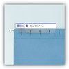 A Picture of product SMD-64626 Smead™ Easy Slide™ Hanging Folder Tab 1/3-Cut, White/Clear, 3.5" Wide, 18/Pack
