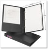 A Picture of product AVE-06400 Avery® Legal Durable Non-View Binder with Round Rings 3 1" Capacity, 14 x 8.5, Black, (6400)