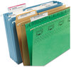 A Picture of product SMD-64910 Smead™ Viewables® Hanging Folder Tabs and Labels Complete Bulk Pack Refill, 1/3-Cut, Assorted Colors, 3.5" Wide, 100/Box