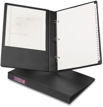 Avery® Legal Durable Non-View Binder with Round Rings 3 1" Capacity, 14 x 8.5, Black, (6400)