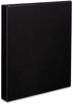 Avery® Durable Non-View Binder with DuraHinge® and EZD® Rings 3 1" Capacity, 11 x 8.5, Black, (7301)