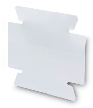 Smead™ Viewables® Hanging Folder Tabs and Labels Quick-Fold with 1/3-Cut, White, 3.5" Wide, 45/Pack