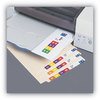 A Picture of product SMD-66006 Smead™ Color-Coded Smartstrip® Refill Label Forms Inkjet Printer, Assorted, 1.5 x 7.5, White, 250/Pack