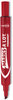 A Picture of product AVE-07887 Avery® MARKS A LOT® Regular Desk-Style Permanent Marker Broad Chisel Tip, Red, Dozen (7887)