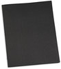 A Picture of product UNV-57114 Universal® Two-Pocket Portfolios with Prong Fasteners Tang 0.5" Capacity, 11 x 8.5, Black, 25/Box