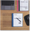 A Picture of product UNV-57120 Universal® Clear Front Report Cover with Prong Fasteners Fastener, 0.5" Capacity, 8.5 x 11, Clear/Black, 25/Box