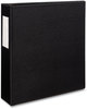 A Picture of product AVE-08702 Avery® Durable Non-View Binder with DuraHinge® and EZD® Rings 3 3" Capacity, 11 x 8.5, Black, (8702)