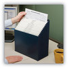 A Picture of product SMD-70211 Smead™ Stadium® File 12 Sections, 1/12-Cut Tabs, Letter Size, Navy