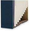 A Picture of product SMD-70211 Smead™ Stadium® File 12 Sections, 1/12-Cut Tabs, Letter Size, Navy