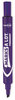 A Picture of product AVE-08884 Avery® MARKS A LOT® Large Desk-Style Permanent Marker Broad Chisel Tip, Purple, Dozen (8884)