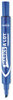 A Picture of product AVE-08886 Avery® MARKS A LOT® Large Desk-Style Permanent Marker Broad Chisel Tip, Blue, Dozen (8886)