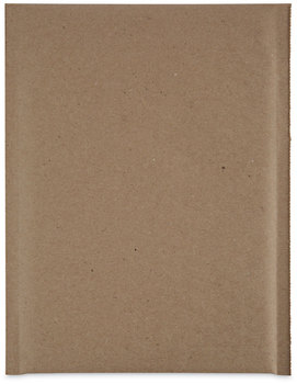 Universal® Natural® Self-Seal Cushioned Mailer #0, Barrier Bubble Air Cell Cushion, Self-Adhesive Closure, 6 x 10, Kraft, 200/Carton