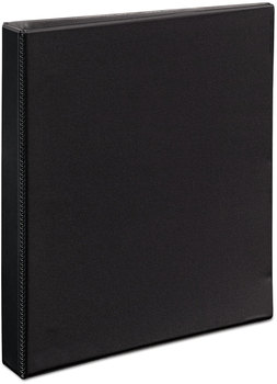 Avery® Durable View Binder with DuraHinge® and EZD® Rings 3 1" Capacity, 11 x 8.5, Black, (9300)