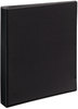 A Picture of product AVE-09300 Avery® Durable View Binder with DuraHinge® and EZD® Rings 3 1" Capacity, 11 x 8.5, Black, (9300)