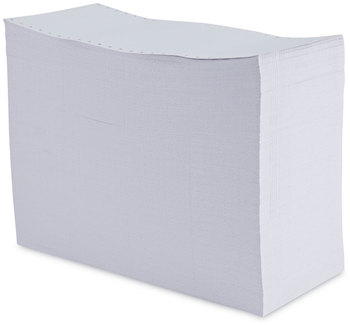 Universal® Continuous-Feed Index Cards Unruled, 3 x 5, White, 4,000/Carton